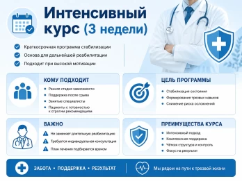 Реабилитация за 21 день в Набережных Челнах